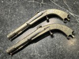 Nice pair of 1850’s Scottish Pistols mfg. Richardson , Edinburg with Scottish Klan name - 5 of 13