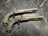 Nice pair of 1850’s Scottish Pistols mfg. Richardson , Edinburg with Scottish Klan name - 1 of 13