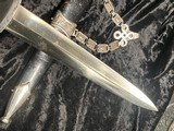 Rare WW2 German SS Officers chained leaders dagger - 6 of 13