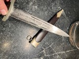 Rare WW2 SS dagger mfg Richard Herder - 7 of 11