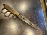 US 1918 LF & C Brass Knuckle Knife Complete