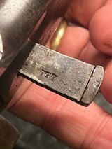 Rare high condition Model 1860 Colt Navy serial number 7777 all matching - 8 of 15