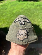 Rare SS Enlisted cap from estate - 6 of 8