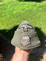 Rare SS Enlisted cap from estate - 1 of 8