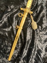 Outstanding German ww2 Naval Dagger mfg Carl Eickhorn - 8 of 8