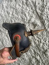 Nice original WW1 Bavarian Spiked Helmet - 8 of 11