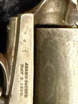 Confederate Carried low serial#341 ( RLA) carved in grip - 8 of 12