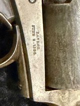 Confederate Carried low serial#341 ( RLA) carved in grip - 7 of 12