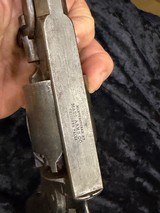 Confederate Carried low serial#341 ( RLA) carved in grip - 11 of 12