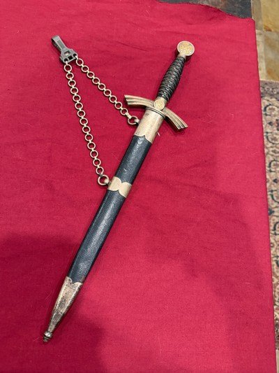 WW2 German Luftwaffe Dagger Mfg Marked. LogoMinty - Image 1 of 9