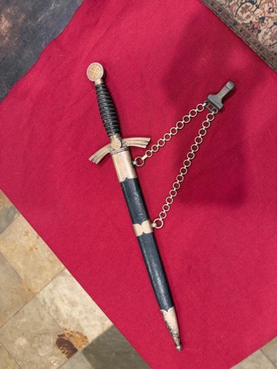 WW2 German Luftwaffe Dagger Mfg Marked. LogoMinty - Image 3 of 9