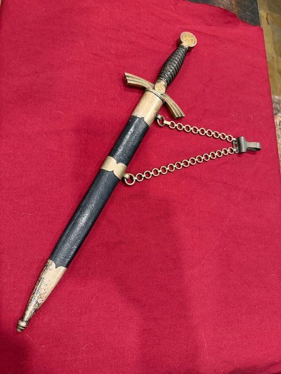 WW2 German Luftwaffe Dagger Mfg Marked. LogoMinty - Image 2 of 9