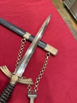WW2 German Luftwaffe Dagger Mfg Marked. LogoMinty - Image 6 of 9