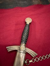 WW2 German Luftwaffe Dagger Mfg Marked. LogoMinty - Image 4 of 9