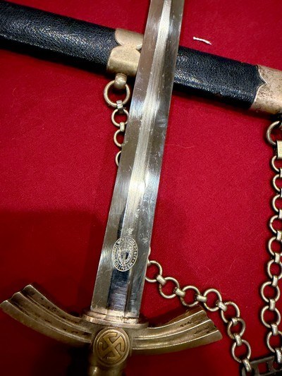 WW2 German Luftwaffe Dagger Mfg Marked. LogoMinty - Image 8 of 9