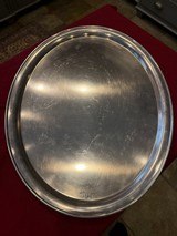 Rare Adolf Hitler’s Oval Serving Tray AH Eagle mfg Wellner - 2 of 4