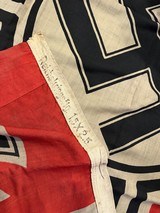 Large original wool WW2 German Battle flag - Image 2 of 4