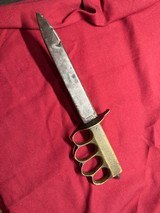Nice ++ US WWI Fighting Knife mfg. Aulion - 3 of 13