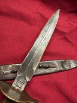 Nice ++ US WWI Fighting Knife mfg. Aulion - 8 of 13