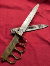 Nice ++ US WWI Fighting Knife mfg. Aulion - 6 of 13