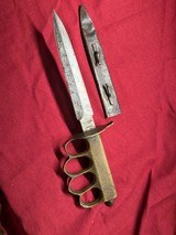 Nice ++ US WWI Fighting Knife mfg. Aulion - 11 of 13