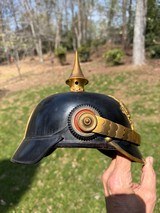 WW1 Prussian Spike Helmet In Top Shelf condition - 4 of 12