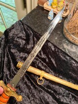 WW2 German Naval officers dagger orange grip mfg WKC - Image 10 of 10