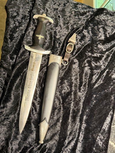 WW2 German SS EM Dagger mfg RZM maker - Image 10 of 10