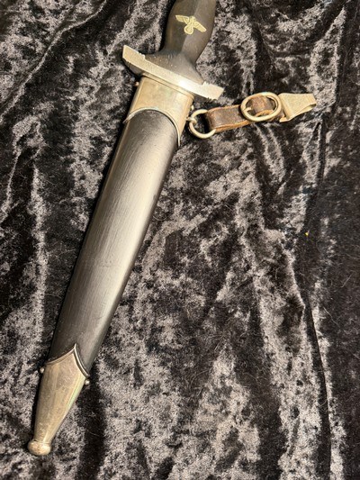 WW2 German SS EM Dagger mfg RZM maker - Image 3 of 10