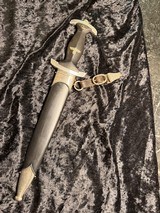 WW2 German SS EM Dagger mfg RZM maker - Image 1 of 10