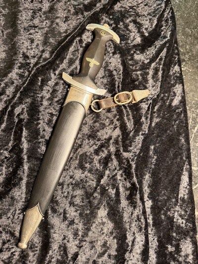 WW2 German SS EM Dagger mfg RZM maker - Image 1 of 10