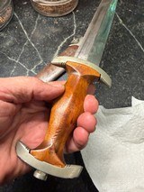 Rare mfg WW2 SA dagger Rarity 8 mfg. Wilhelm Hoppe - Image 4 of 5