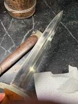 Rare mfg WW2 SA dagger Rarity 8 mfg. Wilhelm Hoppe - Image 3 of 5