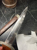 Rare mfg WW2 SA dagger Rarity 8 mfg. Wilhelm Hoppe - Image 2 of 5