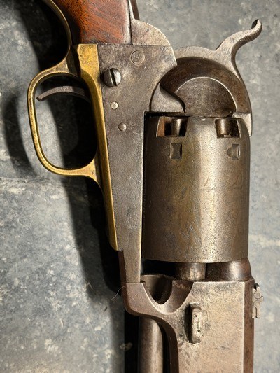 Civil War U.S. Government proofed on grips Colt 3rd Model Dragoon - Image 6 of 12