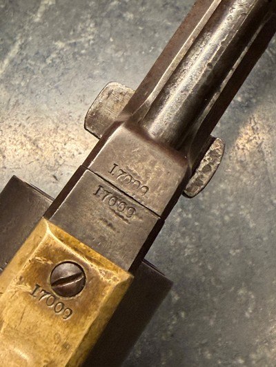 Civil War U.S. Government proofed on grips Colt 3rd Model Dragoon - Image 9 of 12