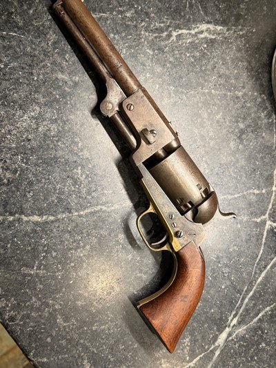 Civil War U.S. Government proofed on grips Colt 3rd Model Dragoon