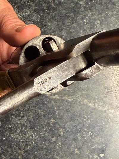 Civil War U.S. Government proofed on grips Colt 3rd Model Dragoon - Image 8 of 12