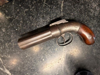 Allen & Thurber 1845 Dated Pepperbox pistol - Image 4 of 11