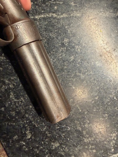 Allen & Thurber 1845 Dated Pepperbox pistol - Image 3 of 11