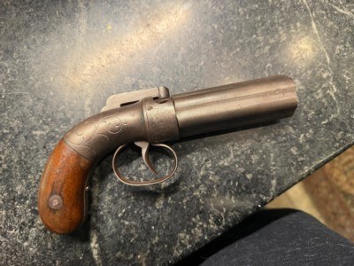 Allen & Thurber 1845 Dated Pepperbox pistol - Image 2 of 11