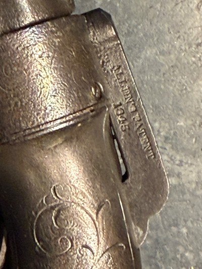 Allen & Thurber 1845 Dated Pepperbox pistol - Image 6 of 11