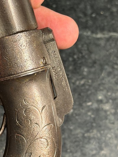 Allen & Thurber 1845 Dated Pepperbox pistol - Image 11 of 11