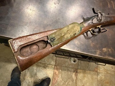 U.S. Mississippi Musket Dated 1850 from local North Carolina estate - Image 4 of 14