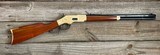 A. Uberti Model 1866 "Yellowboy" 45 Colt  20" octagon barrel short rifle - 3 of 15