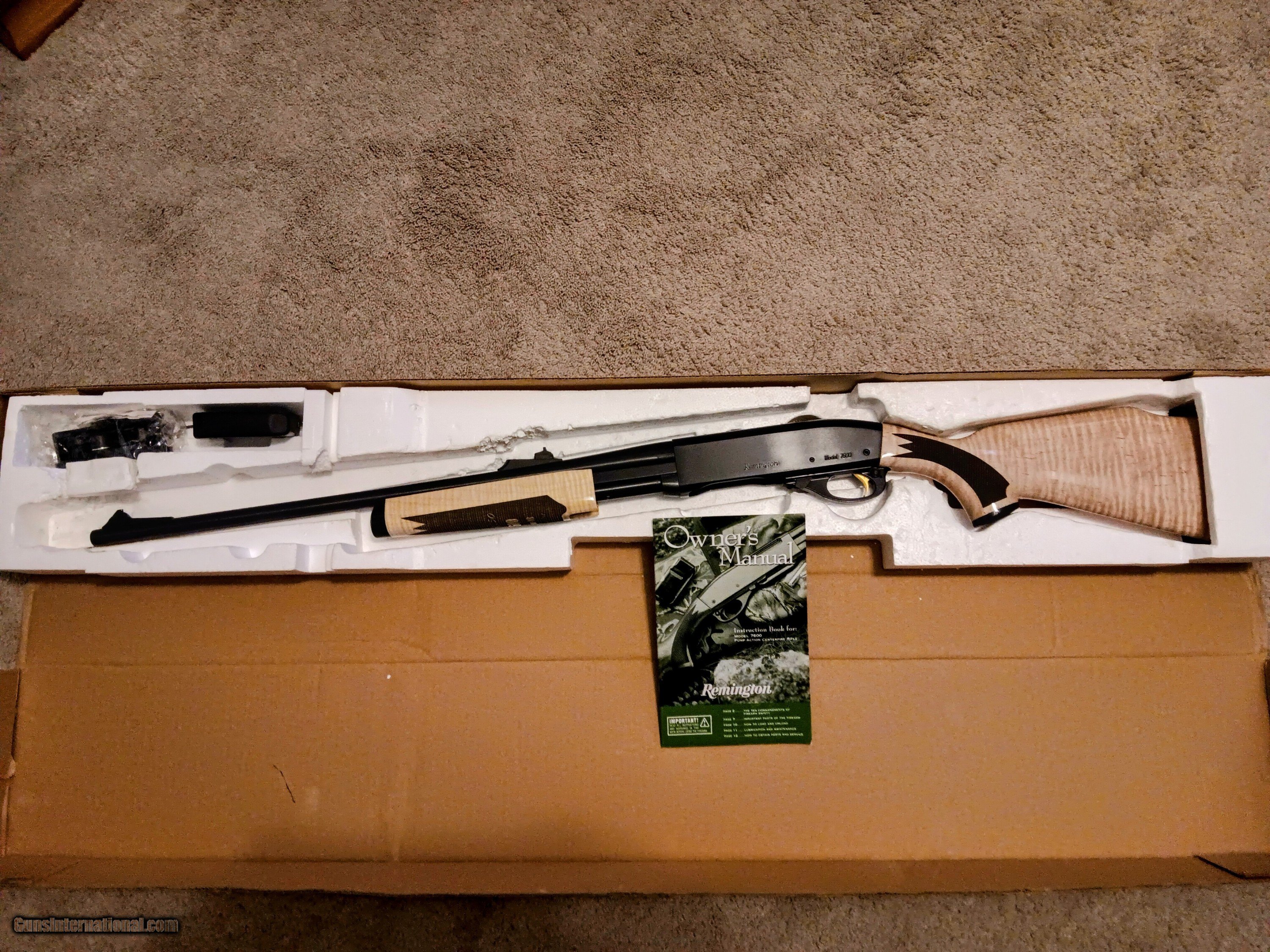 Remington 7600 Maple 
