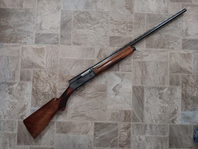 Belgium Browning A5 Twenty 20 gauge shotgun. Made in 1958