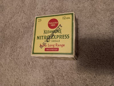U.S. Property Remington Kleanbore 12ga 00 Buck Shot Shells.