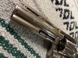 1977 Colt Diamondback 4" 22lr in Nickel with box and papers beautiful - 7 of 15