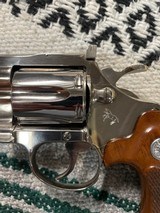 1977 Colt Diamondback 4" 22lr in Nickel with box and papers beautiful - 6 of 15
